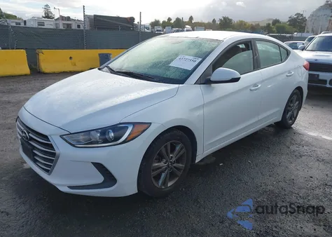 2017 Hyundai Elantra Se z USA, uszkodzony, nr VIN 5NPD84LF5HH197778